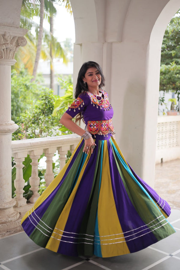 Tarangi  Attractive Gamthi Navratri Lehenga Choli