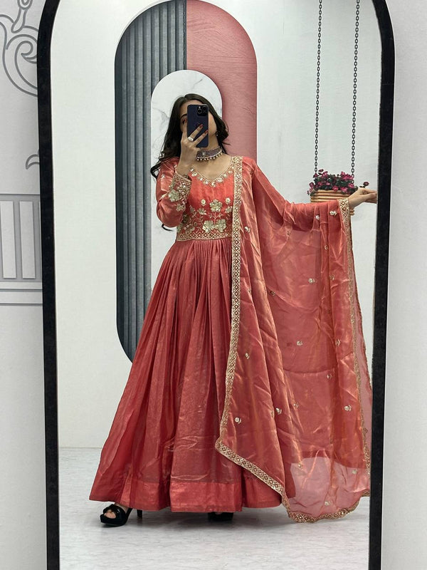 Swarnika Embroidered Gown